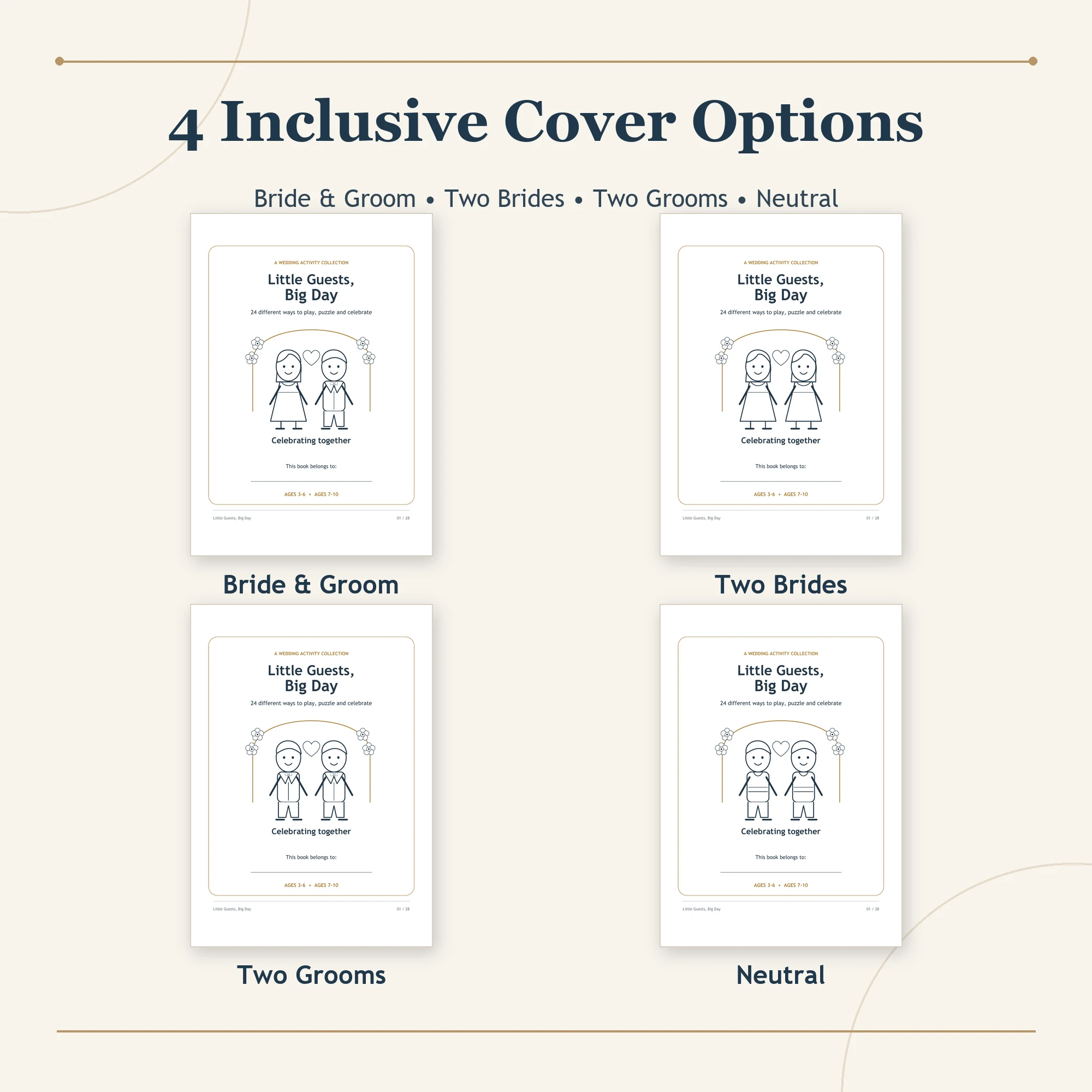 Little Guests, Big Day – Printable Kids’ Wedding Activity Book - Image 5